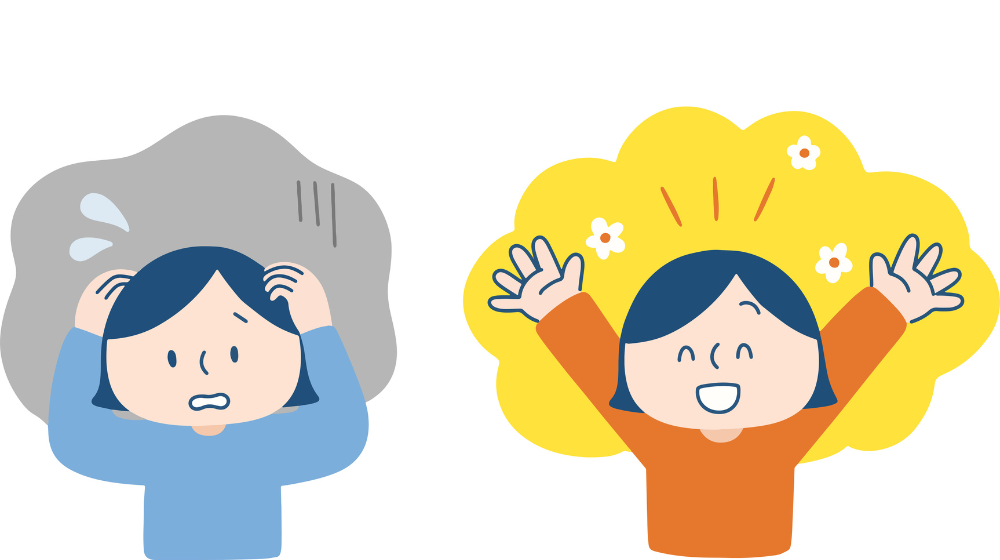 忙しいママが家事ルーティンを変えて、朝の負担を軽くするBefore Afterのイメージ画像