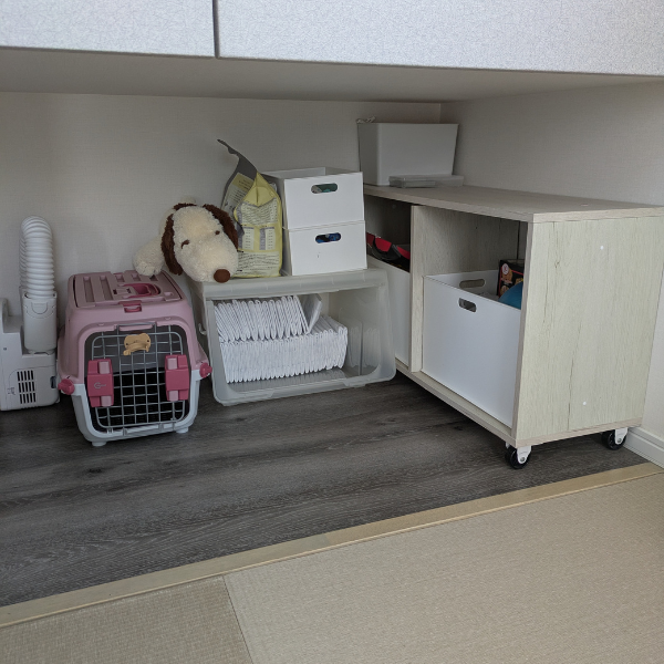 吊り押し入れ下収納